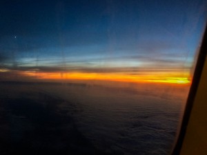 Sunset in the Air